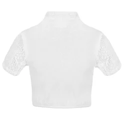 Zillertaler Trachtenwelt Damen Dirndlbluse "Carmen", Weiß Fashion