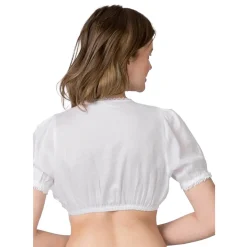 Zillertaler Trachtenwelt Damen Dirndlbluse "Leana", Weiß New