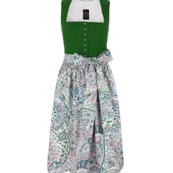 Zillertaler Trachtenwelt Damen Dirndl "Lea", Dunkel-Rosa Grün Best Sale