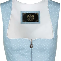 Zillertaler Trachtenwelt Damen Dirndl "Sabine", Hell Blau Fashion