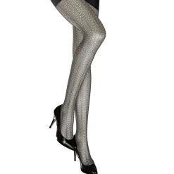 Zillertaler Trachtenwelt Damen Netzstrumpfhose-Jasera, Mittel Grau Store