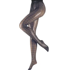 Zillertaler Trachtenwelt Damen Netzstrumpfhose-Jasmin, Marine Blau Clearance