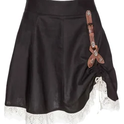 Zillertaler Trachtenwelt Damen Rock "Kelly", Schwarz Cheap
