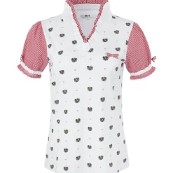 Zillertaler Trachtenwelt Damen Rüschen-Shirt "Austria" Rot Online