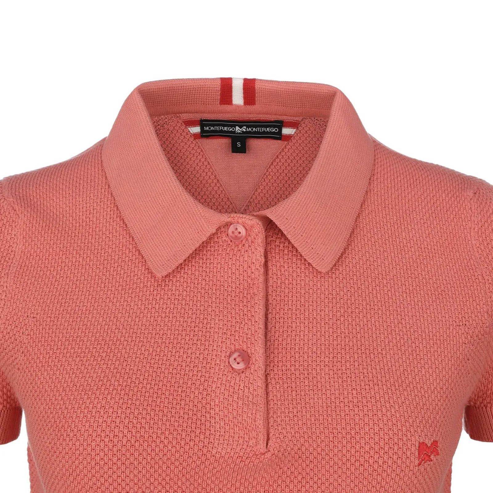 Zillertaler Trachtenwelt Damen Strick Polo "Emma", Aprikot Orange Discount