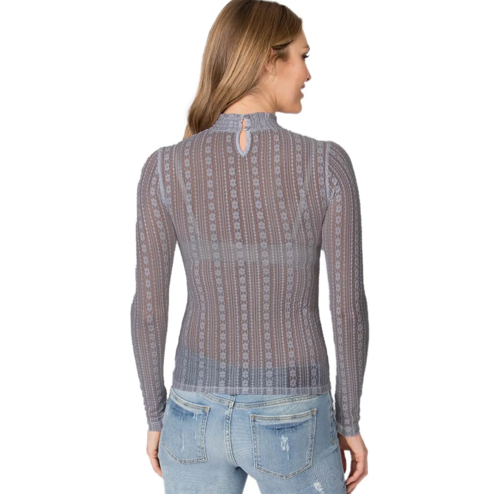 Zillertaler Trachtenwelt Damen Trachten Shirt "Nikita", Anthrazit Grau Sale