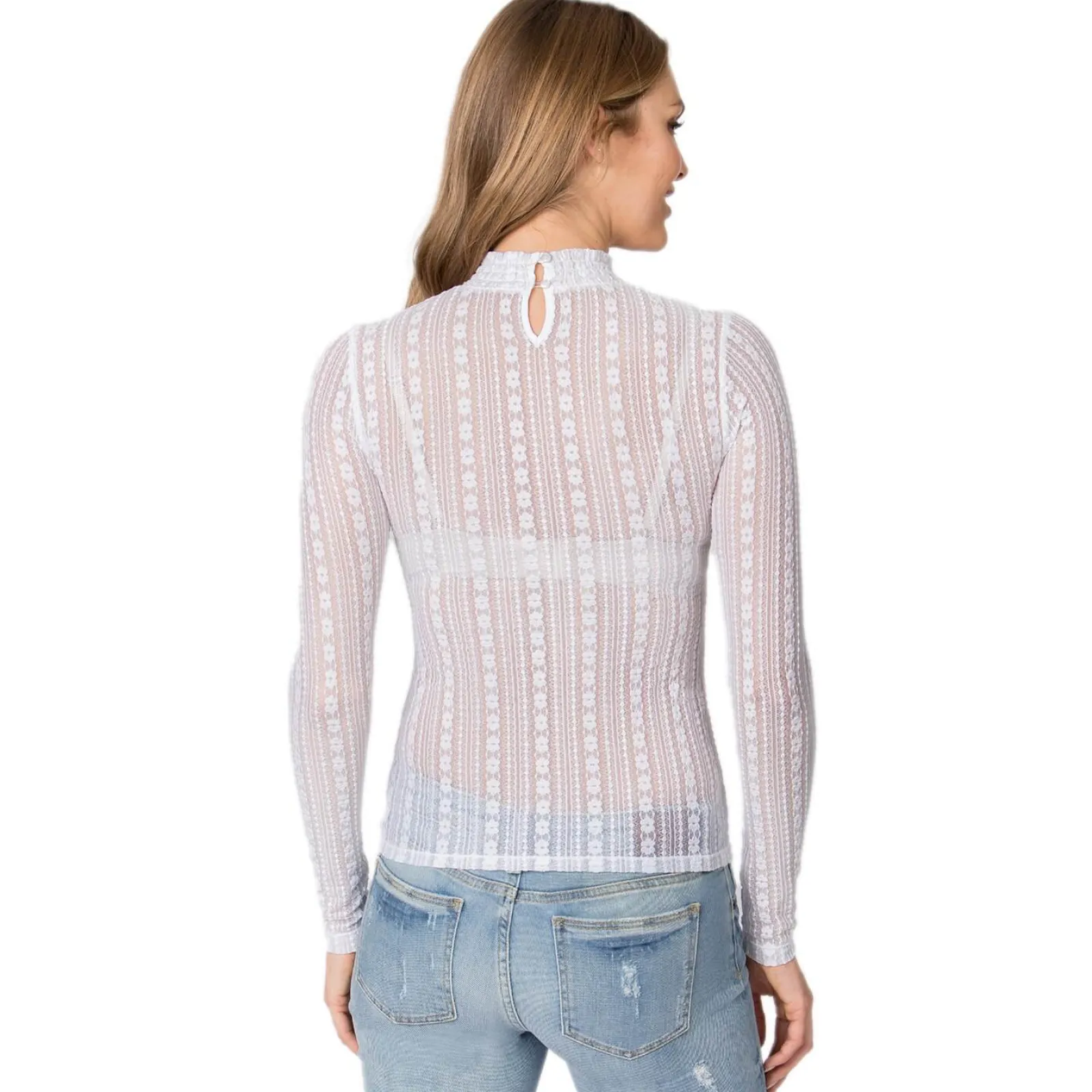 Zillertaler Trachtenwelt Damen Trachten Shirt "Nikita", Weiß Hot