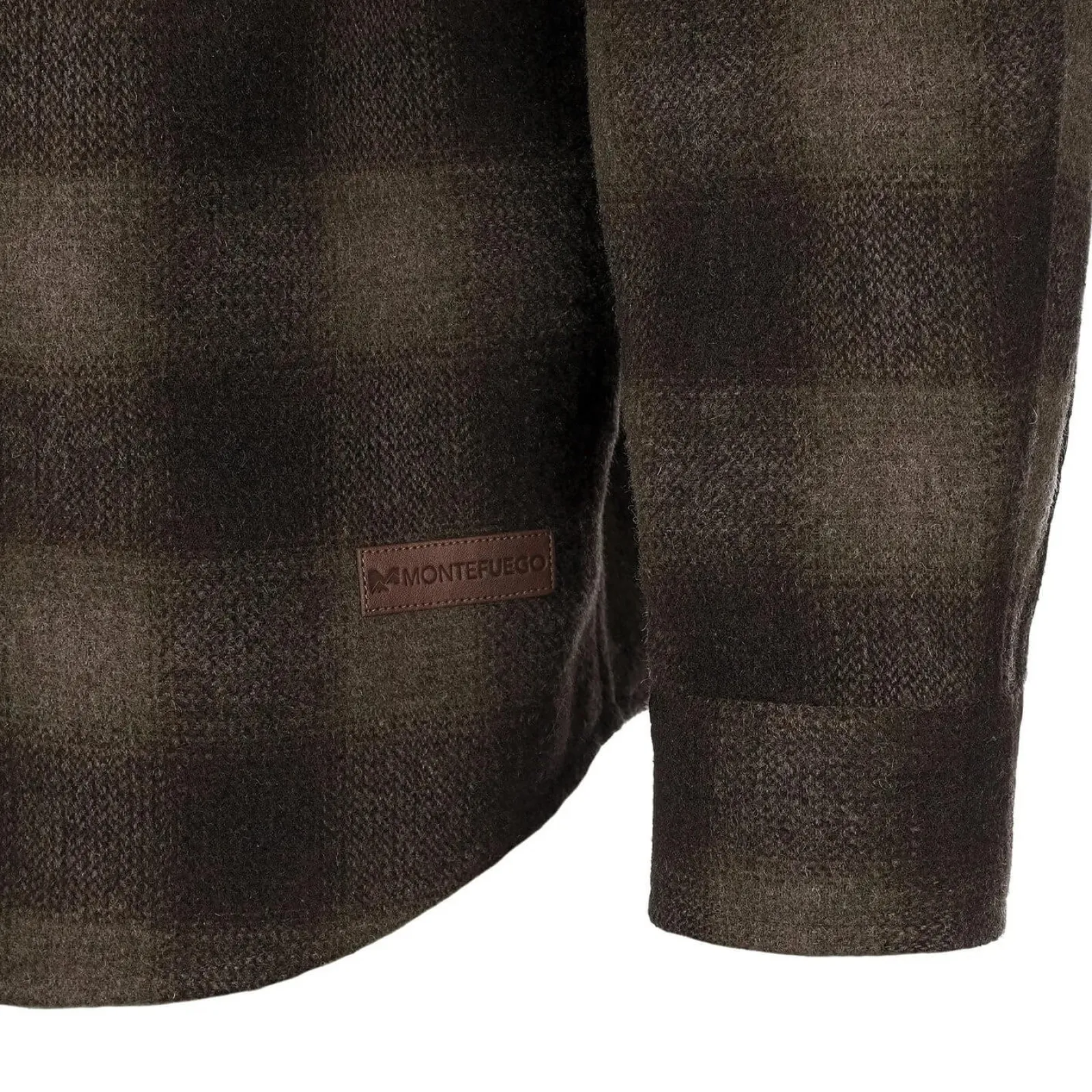 Zillertaler Trachtenwelt Herren Flanellhemd "Karo", mit Kapuze, Braun Flash Sale