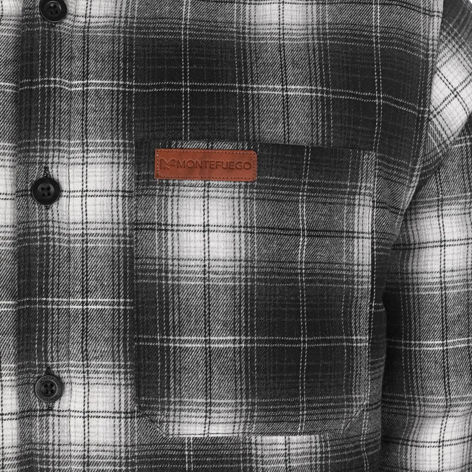 Zillertaler Trachtenwelt Herren Flanelljacke "Karo" mit Kapuze, -Weiß Schwarz Cheap