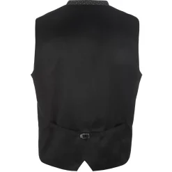 Zillertaler Trachtenwelt Herren Gilet "Franco", Anthrazit Grau Fashion