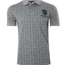 Zillertaler Trachtenwelt Herren Poloshirt "Steiermark", Grau Flash Sale