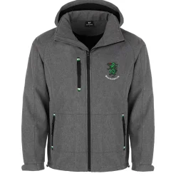 Zillertaler Trachtenwelt Herren Softshelljacke “Steiermark”, Grau Best Sale