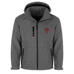 Zillertaler Trachtenwelt Herren Softshelljacke "Tirol", Grau Sale