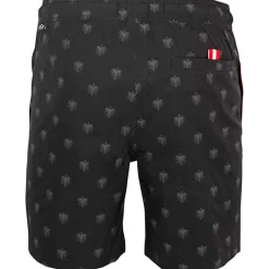Zillertaler Trachtenwelt Herren Trachten Badehose "Österreich", Schwarz Hot