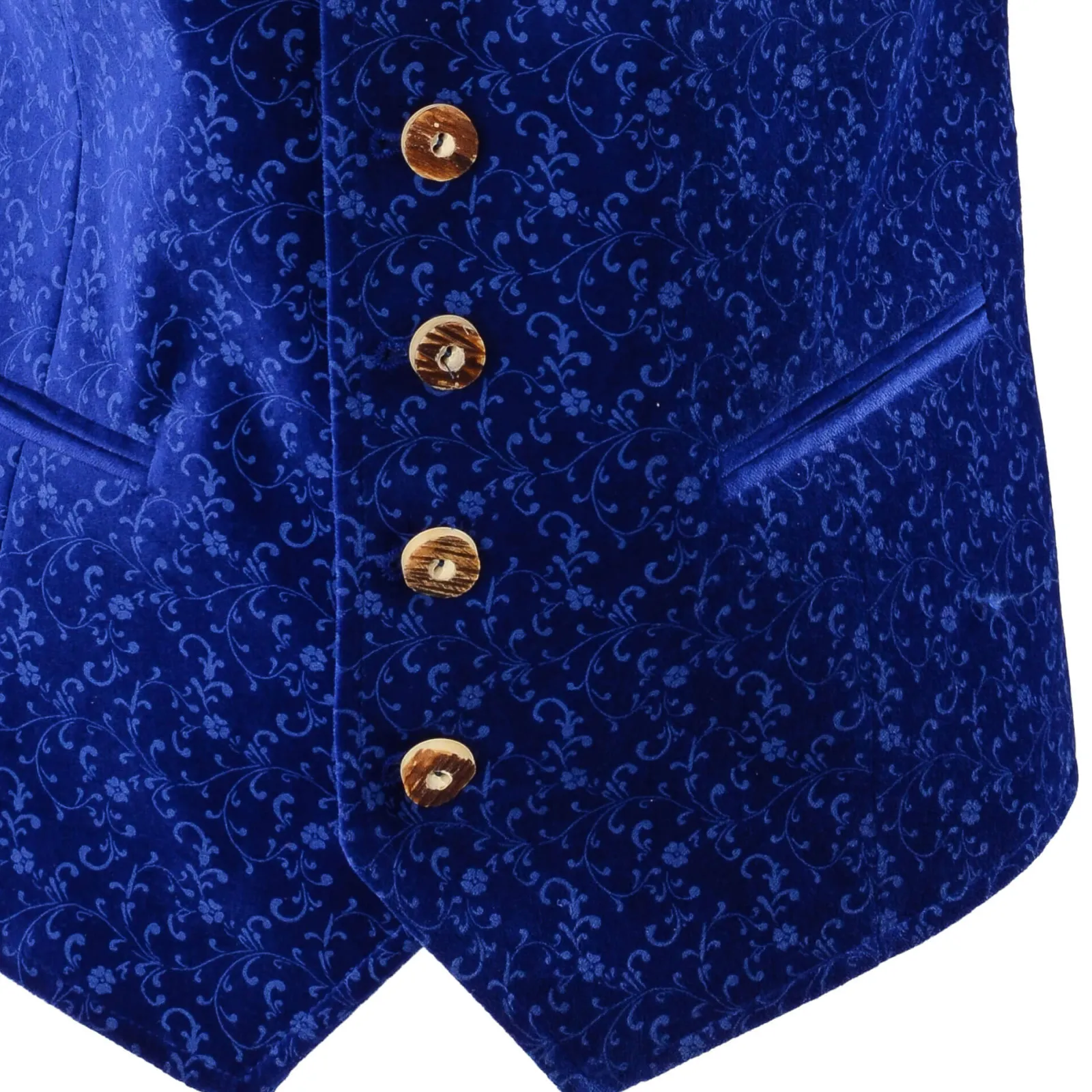 Zillertaler Trachtenwelt Herren Trachtengilet "Imst", Blau Fashion