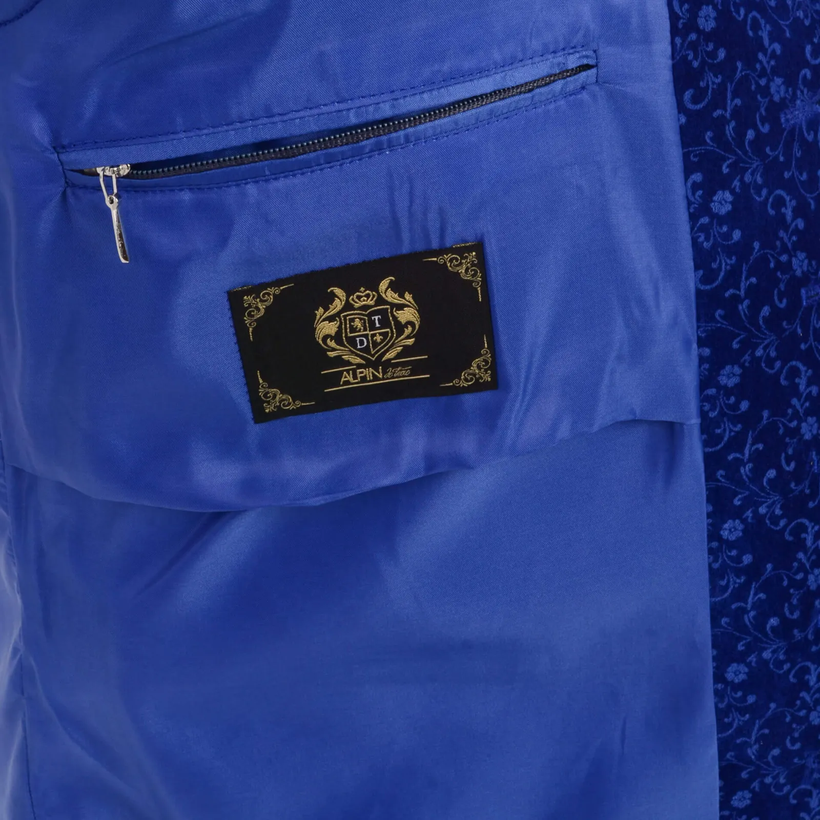 Zillertaler Trachtenwelt Herren Trachtengilet "Imst", Blau Fashion