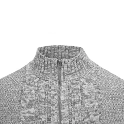Zillertaler Trachtenwelt Herren Zopf-Strickjacke