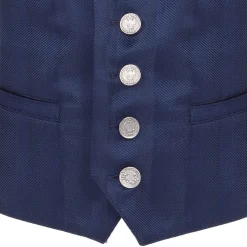 Zillertaler Trachtenwelt Jungen Trachtengilet "Arthur", Dunkelblau Flash Sale