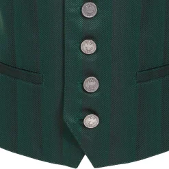 Zillertaler Trachtenwelt Jungen Trachtengilet "Arthur", Dunkel Grün Clearance