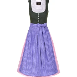 Zillertaler Trachtenwelt Kinder Dirndl "Ausseer", -Violett Grün Online