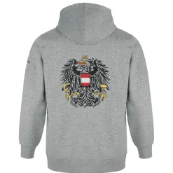 Zillertaler Trachtenwelt Kinder Hoodie “Österreich”, Grau Store