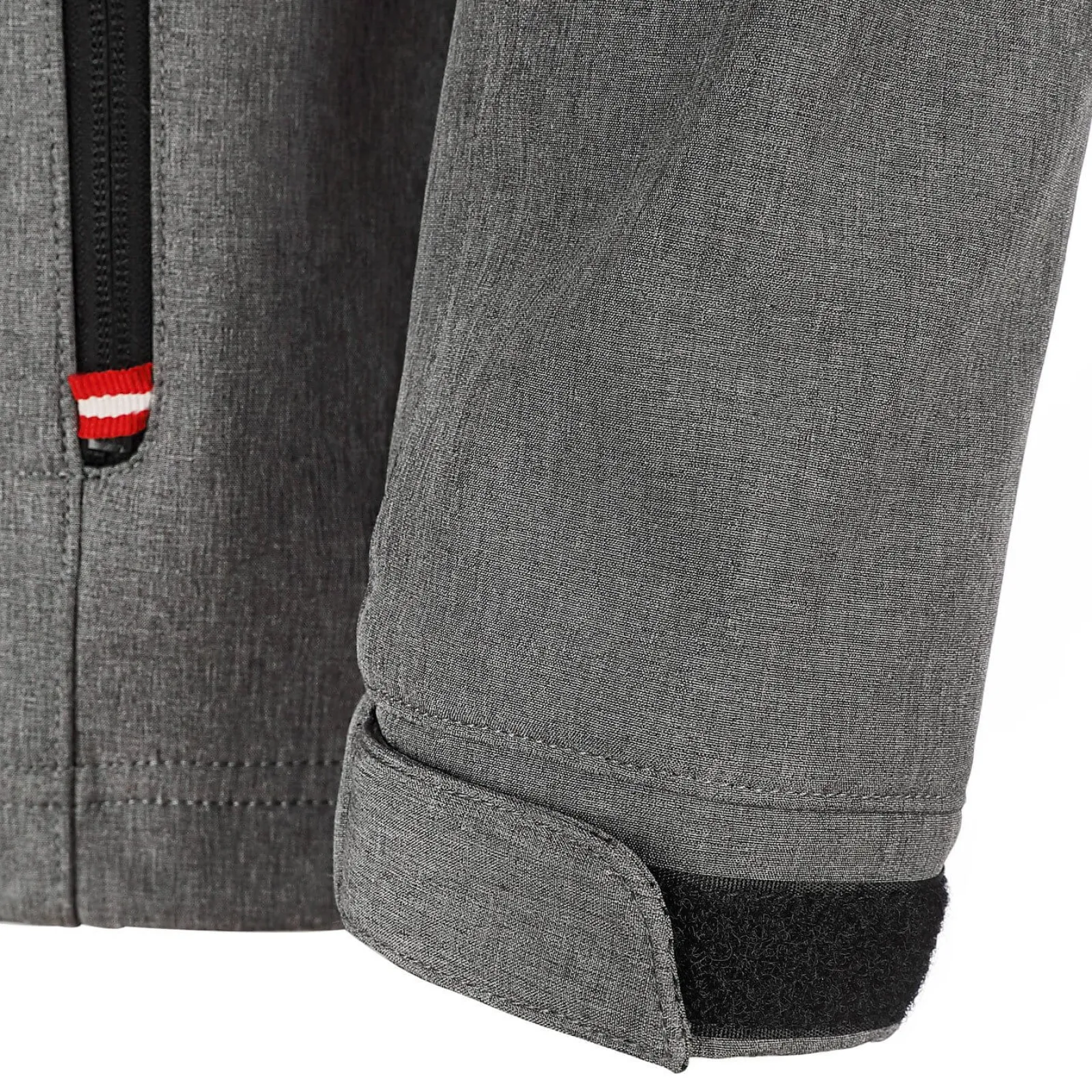 Zillertaler Trachtenwelt Kinder Softshelljacke "Österreich", Grau Discount
