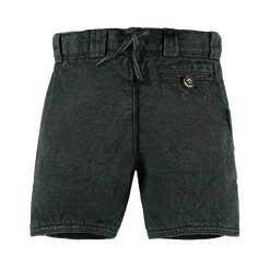 Zillertaler Trachtenwelt Kinder Trachtenhose "Joseph", Blau- Grau Best