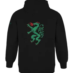 Zillertaler Trachtenwelt Unisex Hoodie "Steiermark", Schwarz Grau Fashion